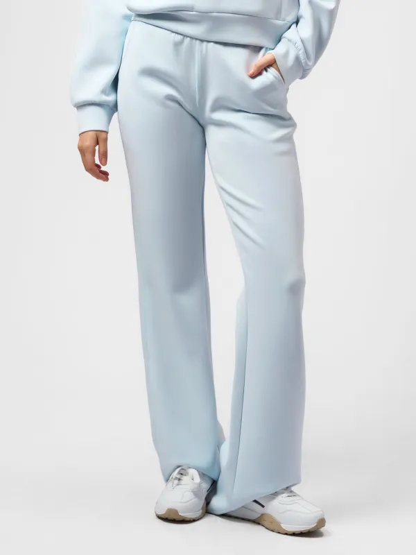 Modal Blend Drawstring Flare Pants made by Fioboc