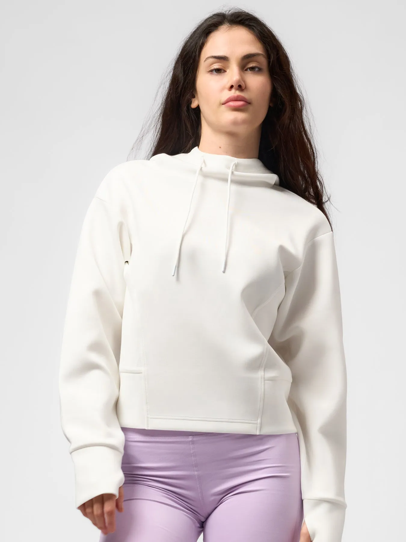 Modal Blend Hoodie And Drawstring Flare Pants Set sold by Fioboc product image thumbnail 2