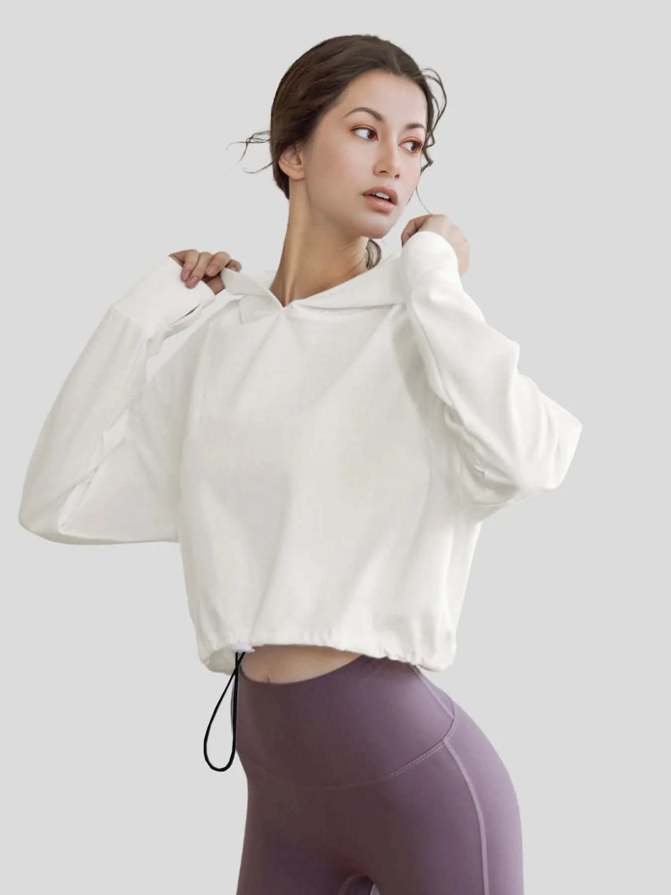 Women Modal Blend Hoodie And Wide Leg Pant Set sold by Fioboc product image thumbnail 2