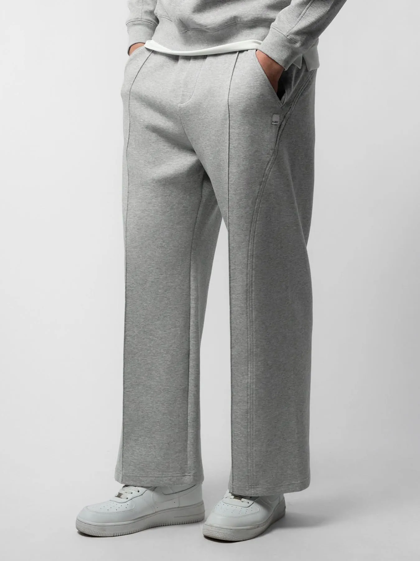 Cozyspacer Essential Sweatshirt And Wide Leg Pants Set sold by Fioboc product image thumbnail 5