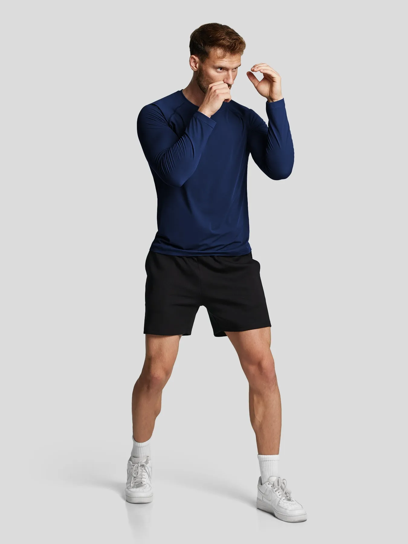 PerformancePro Active Crew Neck Long Sleeve Tee sold by Fioboc product image thumbnail 3