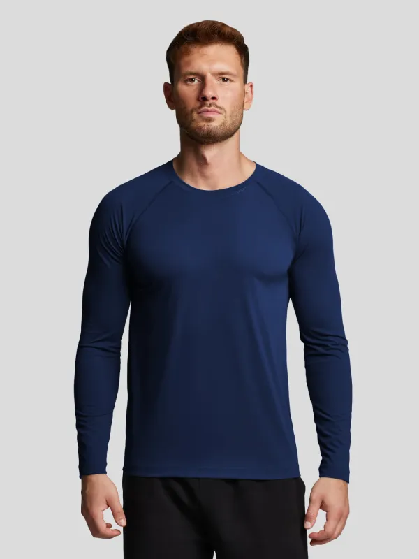 PerformancePro Active Crew Neck Long Sleeve Tee made by Fioboc