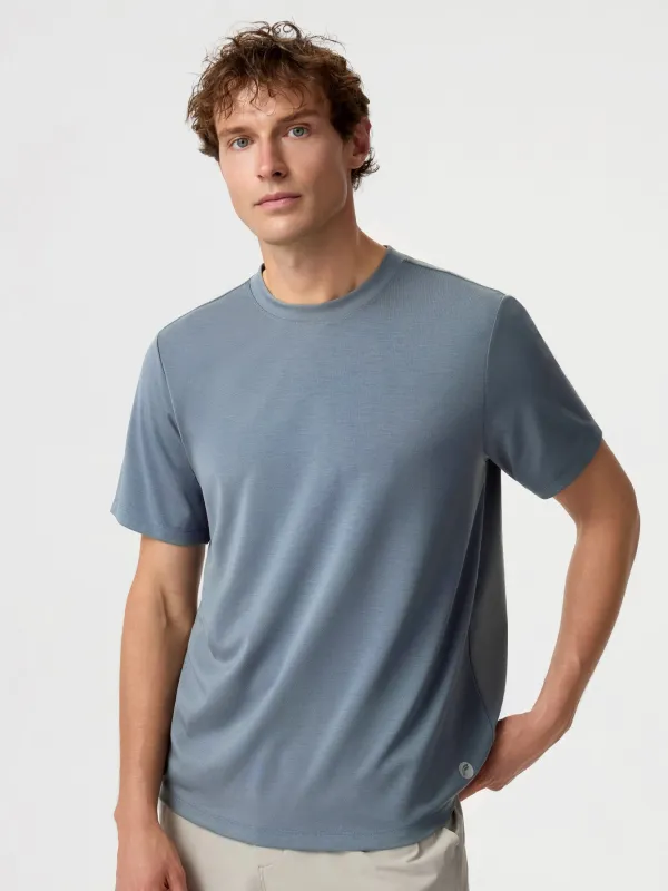 Modal Air Crew Neck Tee made by Fioboc