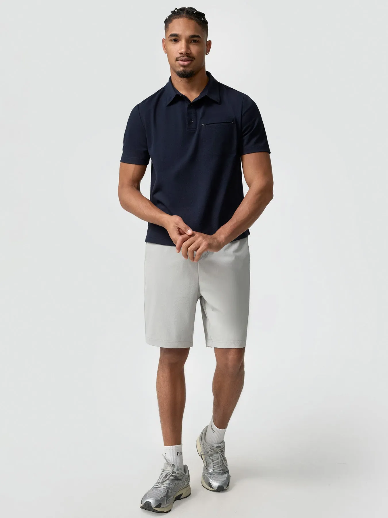 Weekend Piqué Pocket Polo sold by Fioboc product image thumbnail 3