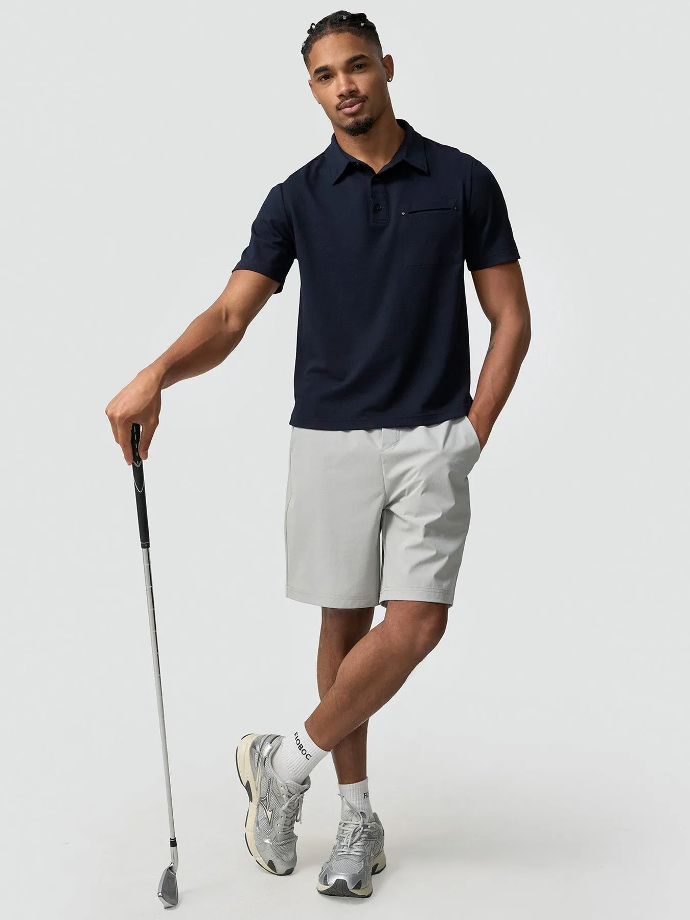 Weekend Piqué Pocket Polo sold by Fioboc product image thumbnail 4