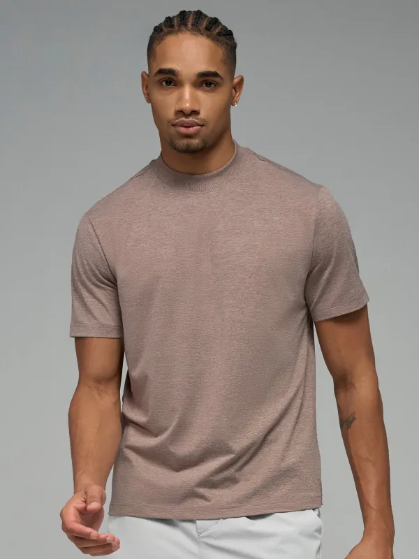 Velou Daily Ribbed Crewneck Split-Hem Tee made by Fioboc