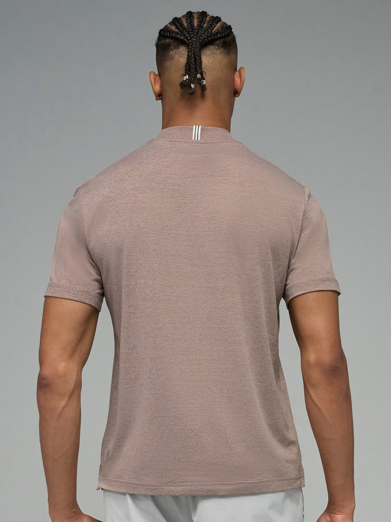 Velou Daily Ribbed Crewneck Split-Hem Tee sold by Fioboc product image thumbnail 3