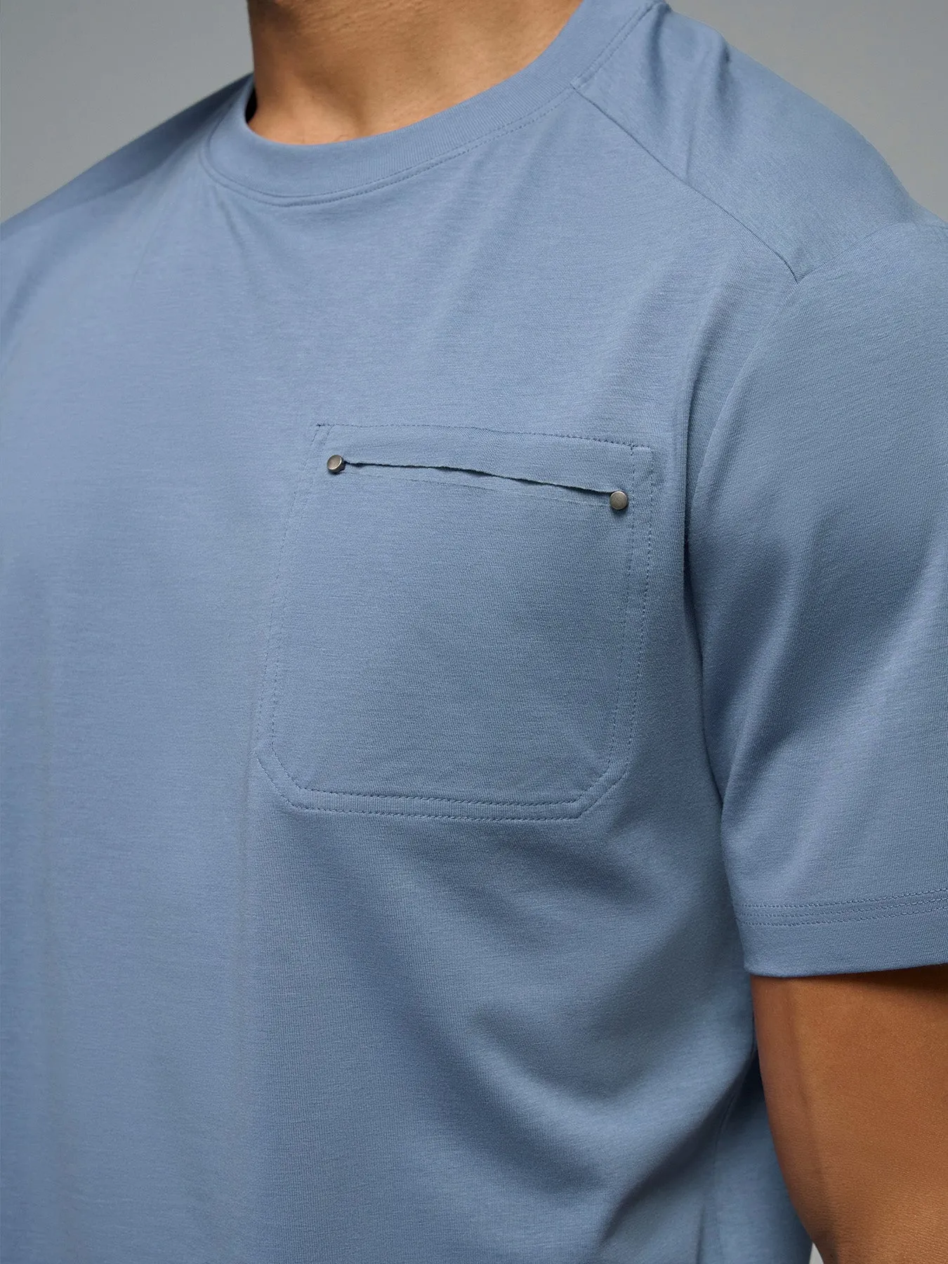 StayCool 2.0 Casual Crewneck Pocket Tee sold by Fioboc product image thumbnail 4
