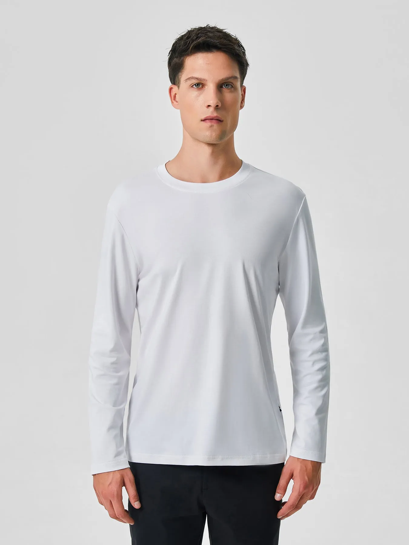 CloudWear 2.0 Straight Hem Long Sleeve Tee sold by Fioboc