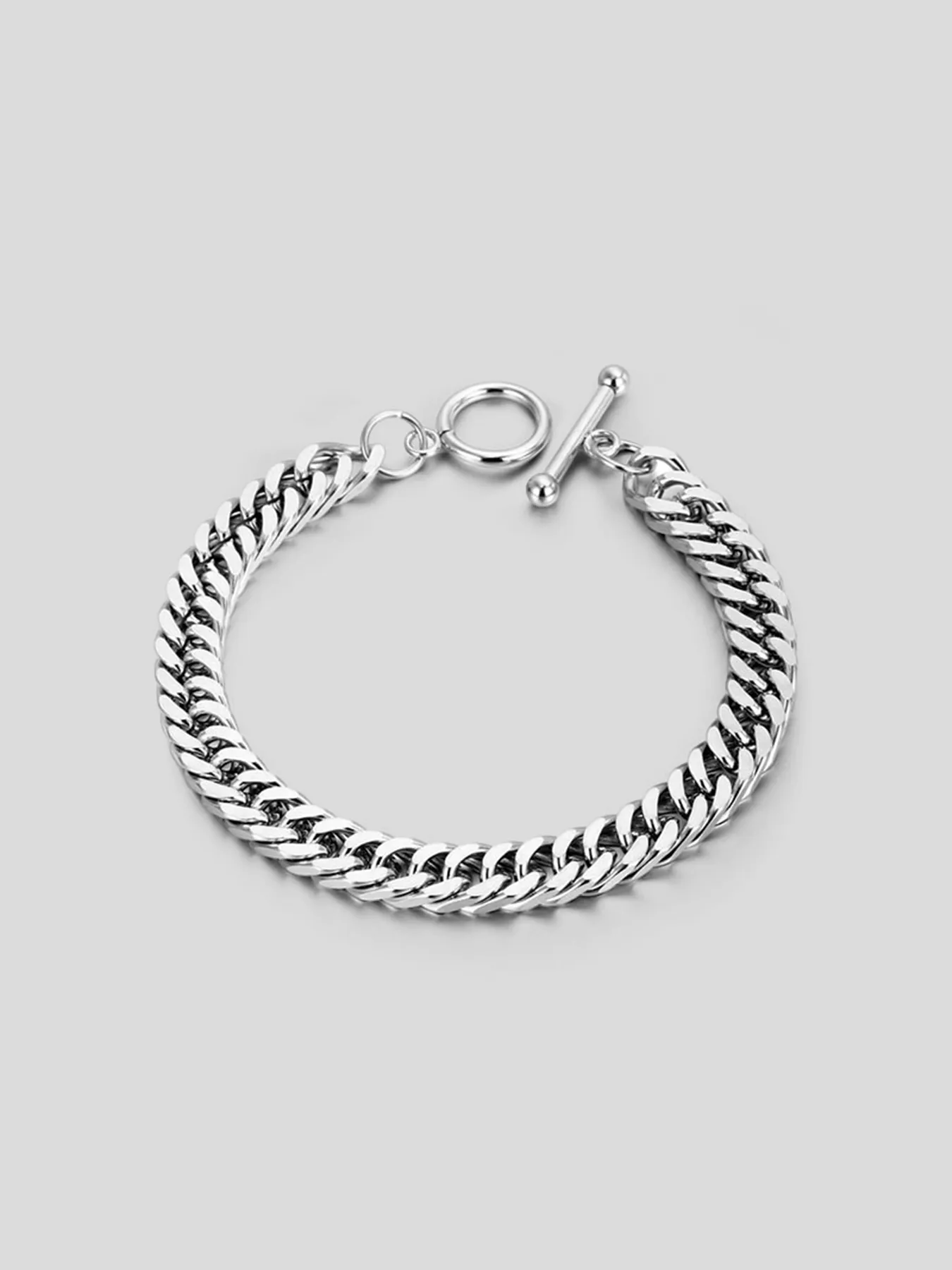 Fioboc Simple Punk Titanium Steel Bracelet sold by Fioboc