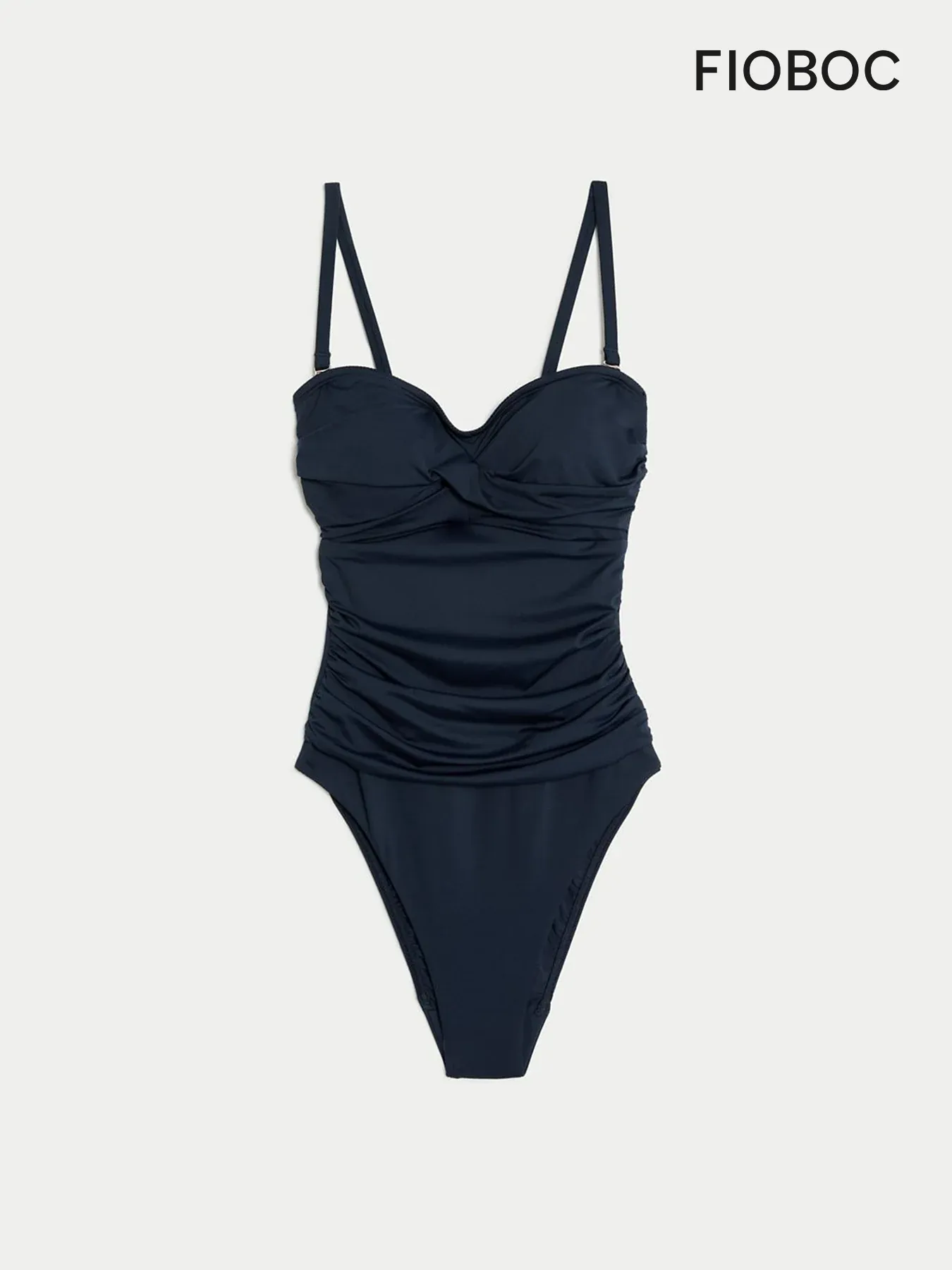 FIOBOC Tummy Control Bandeau Swimsuit sold by Fioboc