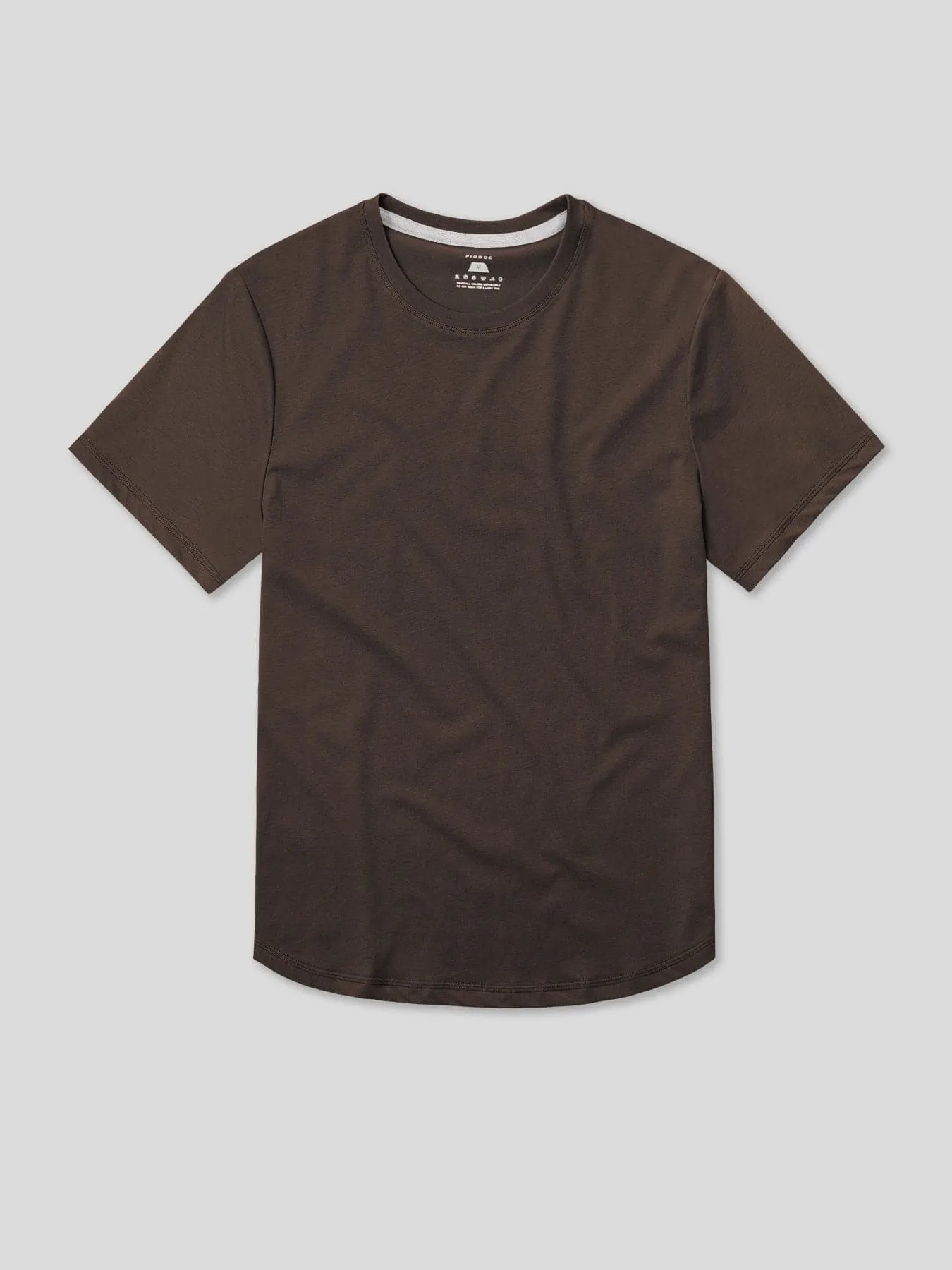 StayCool 2.0 Slim-Fit Tee: Heather Grey sold by Fioboc product image thumbnail 5