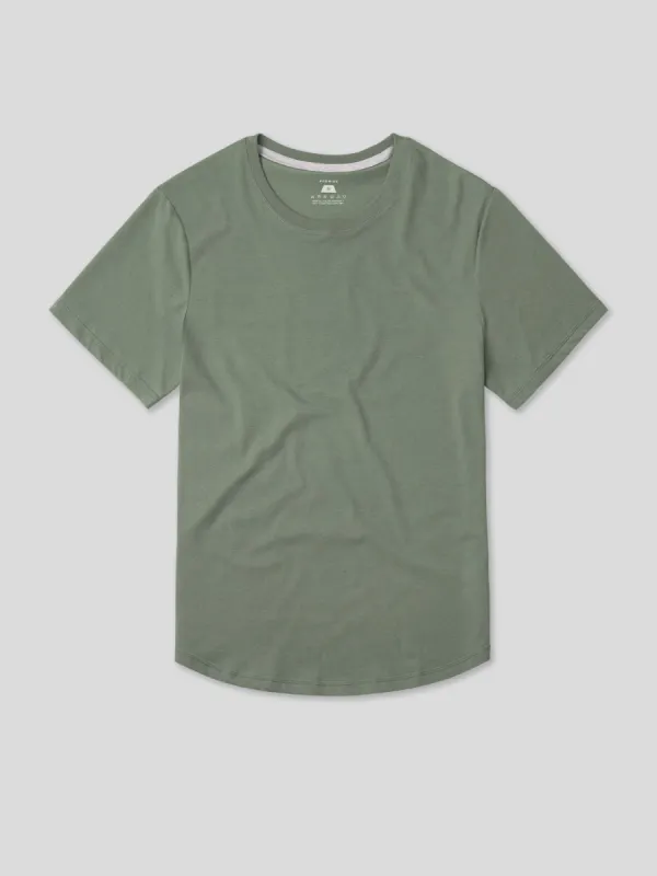 StayCool 2.0 Slim-Fit Tee: Heather Grey sold by Fioboc