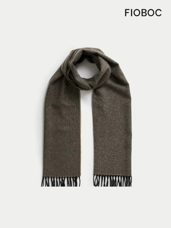 FIOBOC Herringbone Scarf sold by Fioboc