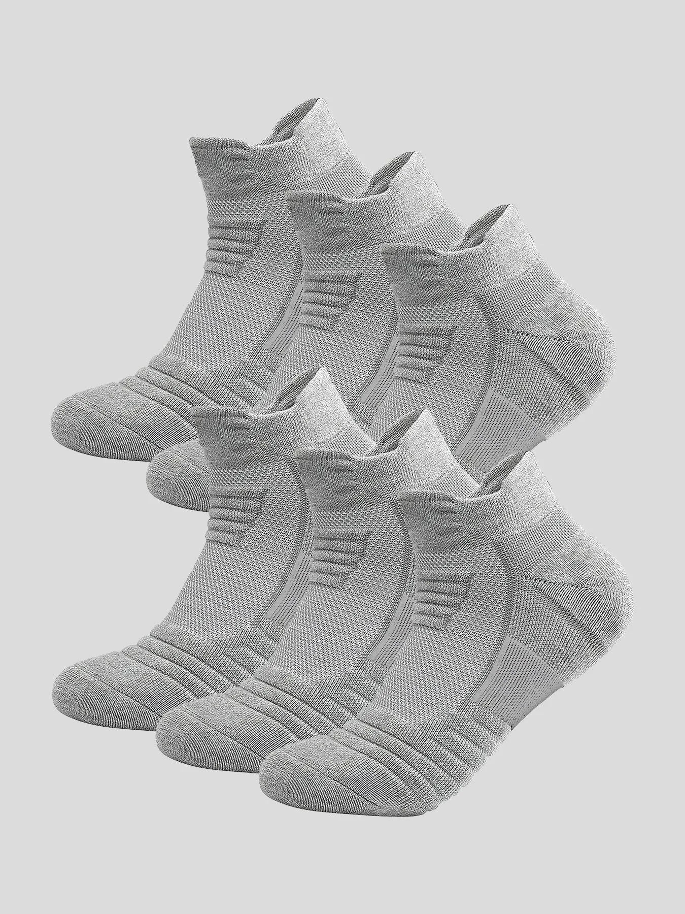 Solid Color Cotton Low Socks 6-Pack sold by Fioboc product image thumbnail 5