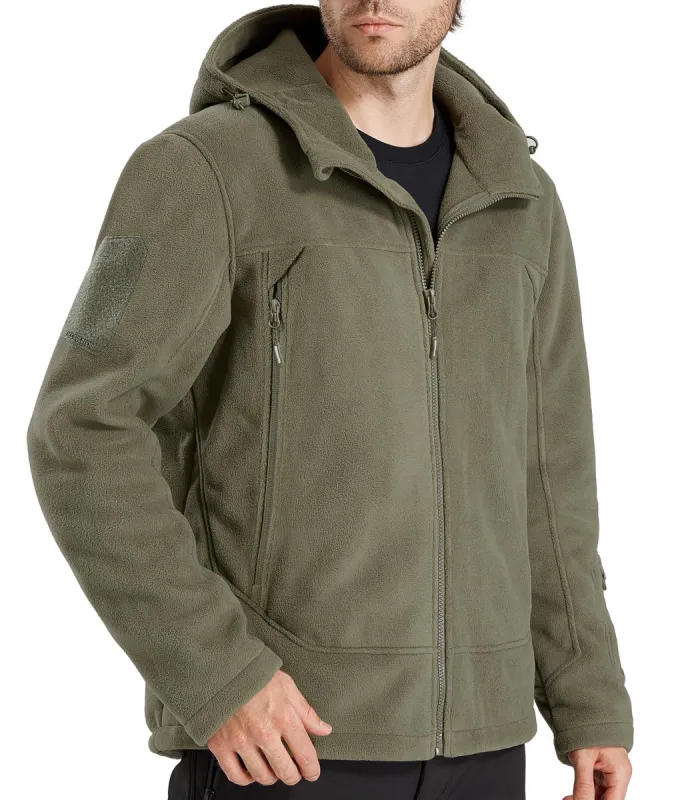 ARES Men's Tactical Fleece Zip-up Hoodie sold by Freesoldier
