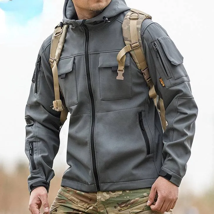 BEETLE 5-in-1 Muti-Pocket Warm Softshell Waterproof Tactical Jacket sold by Freesoldier product image thumbnail 5