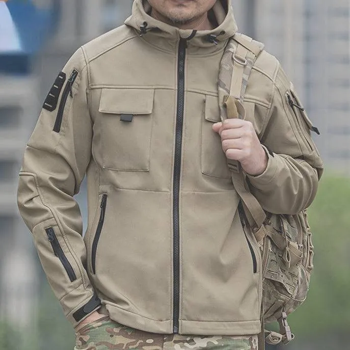 BEETLE 5-in-1 Muti-Pocket Warm Softshell Waterproof Tactical Jacket sold by Freesoldier product image thumbnail 2