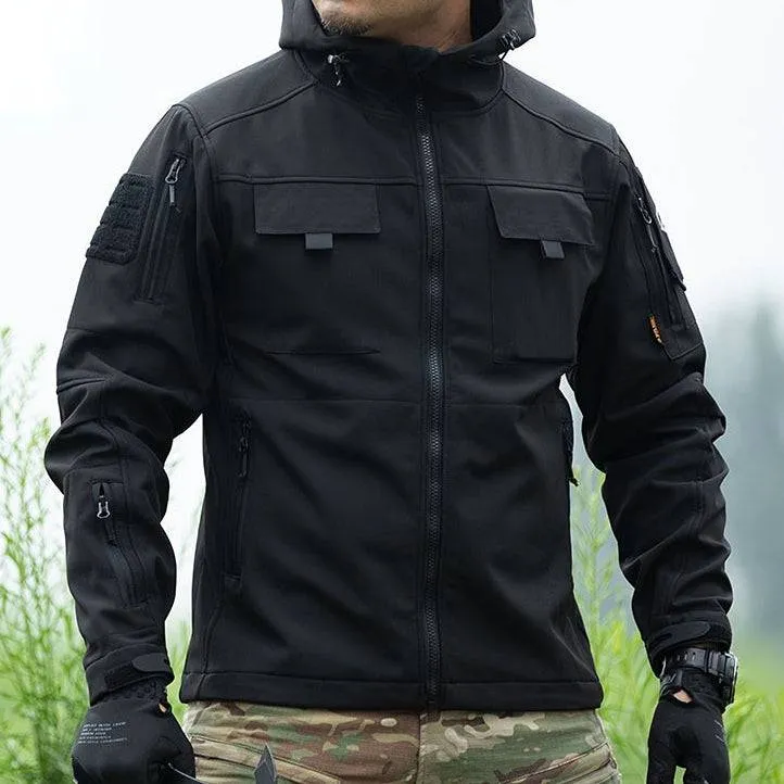 BEETLE 5-in-1 Muti-Pocket Warm Softshell Waterproof Tactical Jacket sold by Freesoldier