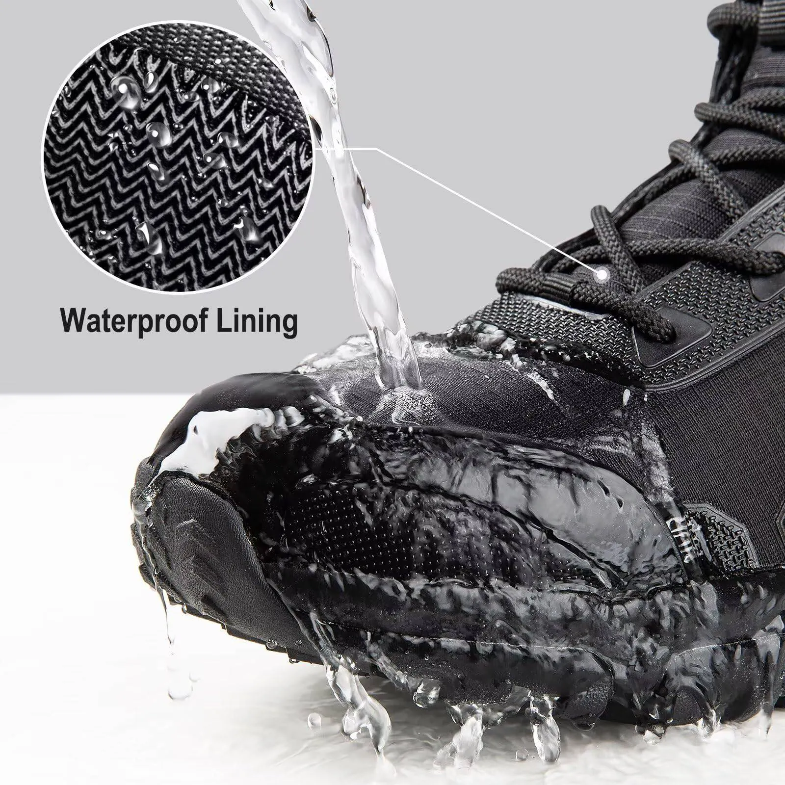 COVERT 6" Men’s Ultra Lightweight Waterproof Boots sold by Freesoldier product image thumbnail 5