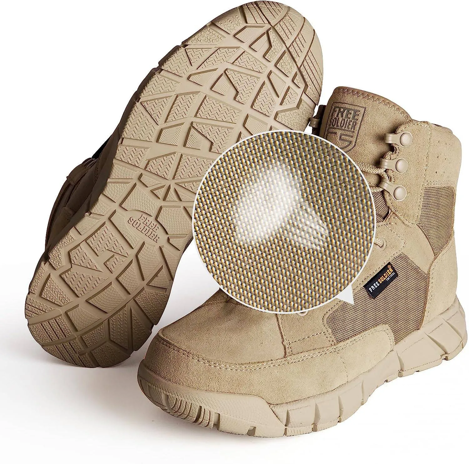 6-Inch Lightweight Thin Military Work Boots sold by Freesoldier product image thumbnail 5