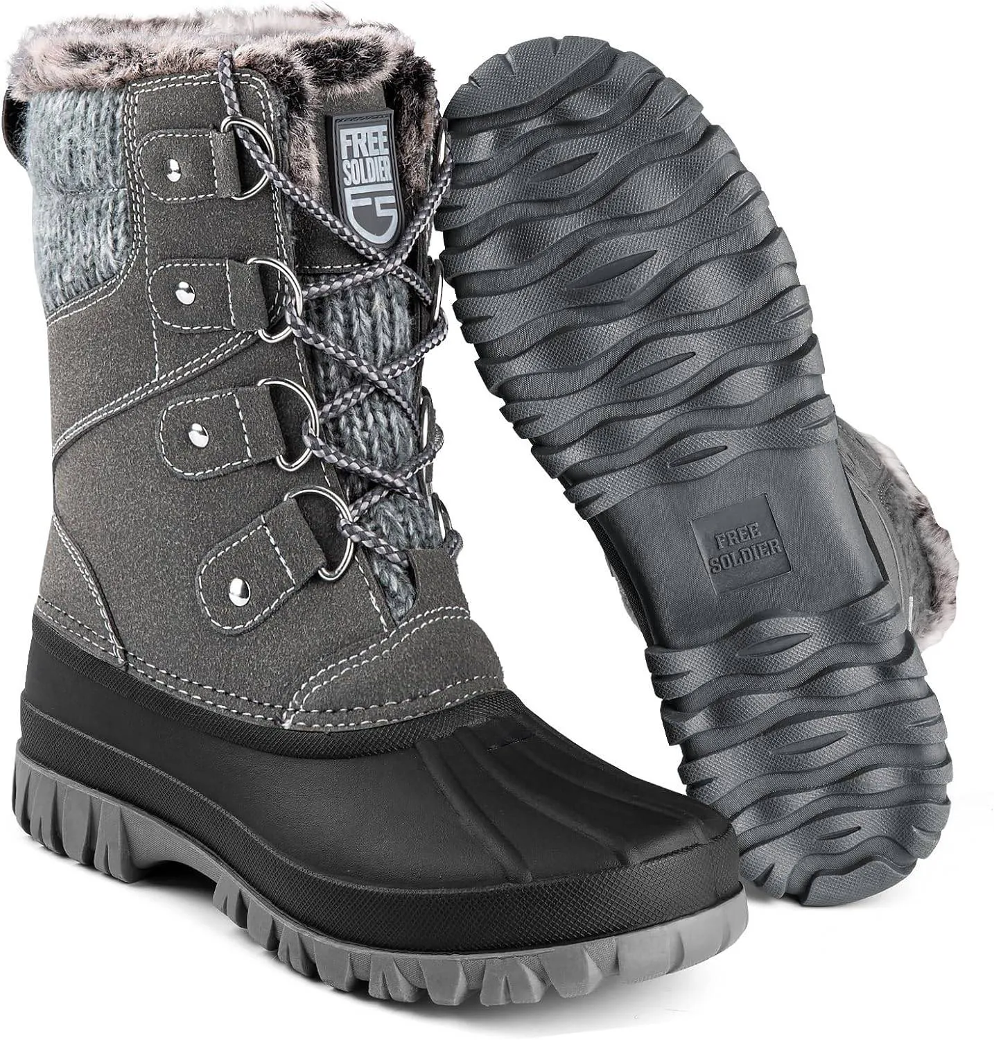 MARYJANE Women’s Waterproof Snow Hiking Boots sold by Freesoldier product image thumbnail 5