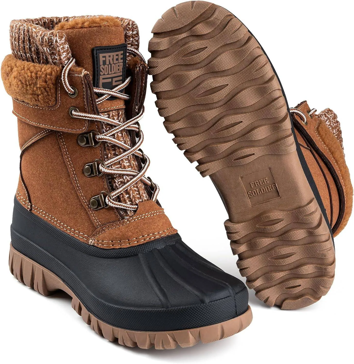 DROMA Women’s Waterproof Snow Hiking Boots sold by Freesoldier product image thumbnail 5