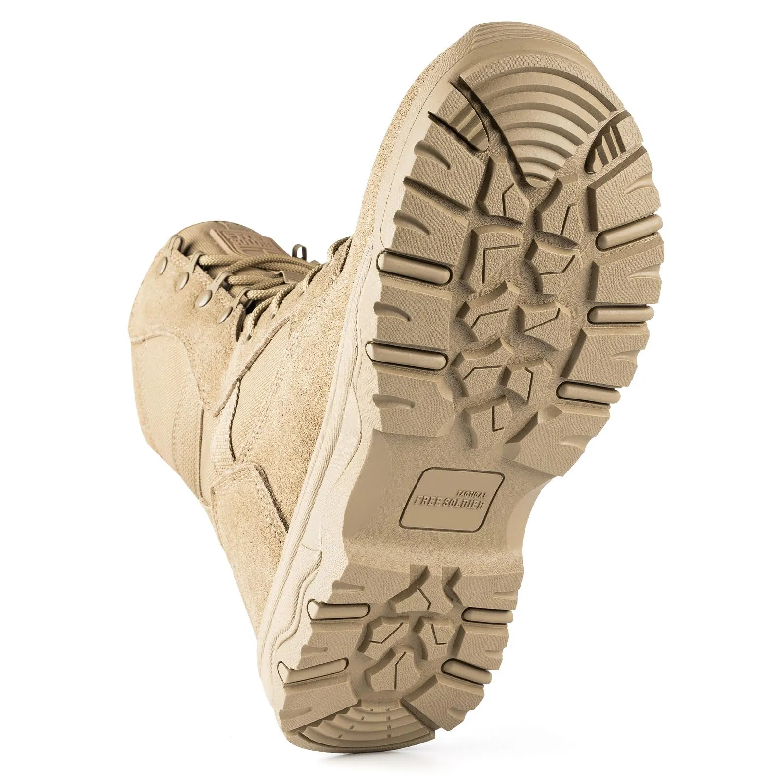 Men‘s Warm Fur Lined Snow Tactical Boots sold by Freesoldier product image thumbnail 5