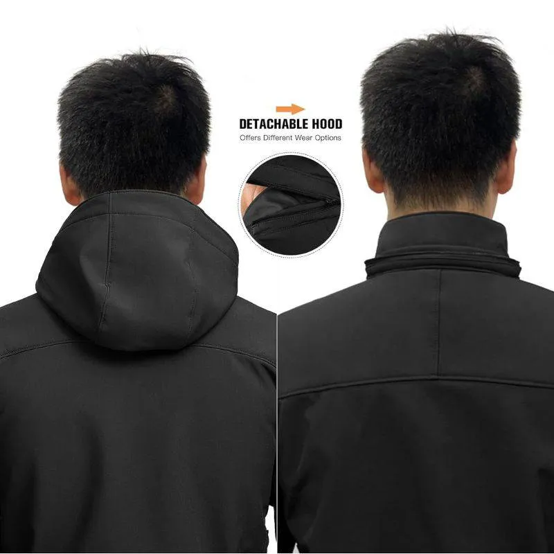 CACHALOT Men's Waterproof Softshell Hiking Jacket sold by Freesoldier product image thumbnail 3