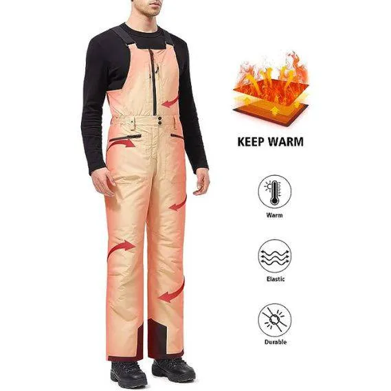 ADVANTURER Men's Insulated Waterproof Bibs Overalls sold by Freesoldier product image thumbnail 5