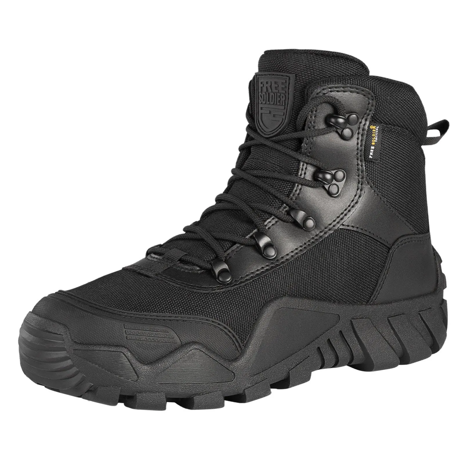 FREE SOLDIER Outdoor Men's Suede Leather Waterproof Hiking Work Boots sold by Freesoldier