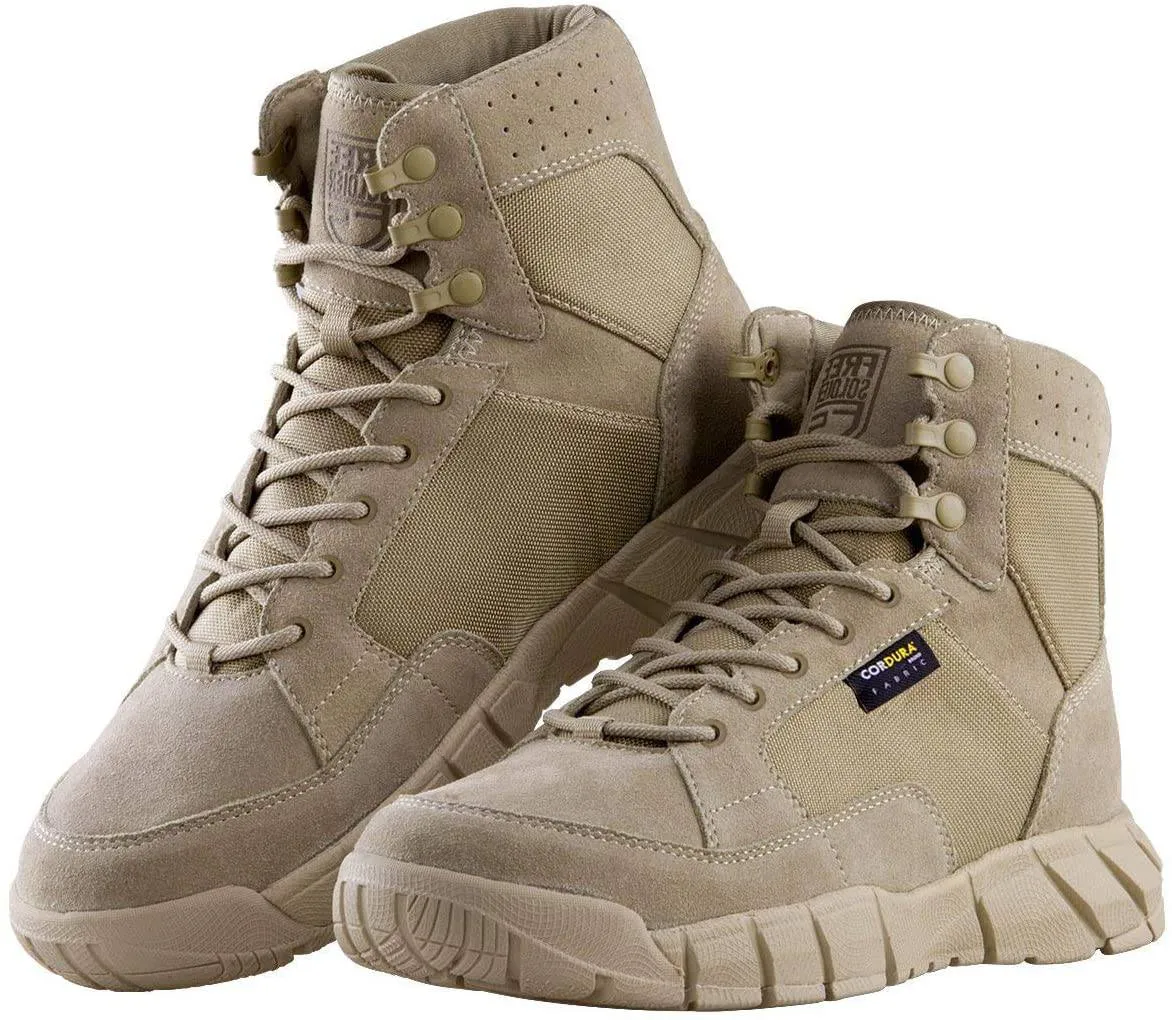 FREE SOLDIER Men's 6 Inches Lightweight Breathable Desert Boots sold by Freesoldier product image thumbnail 3