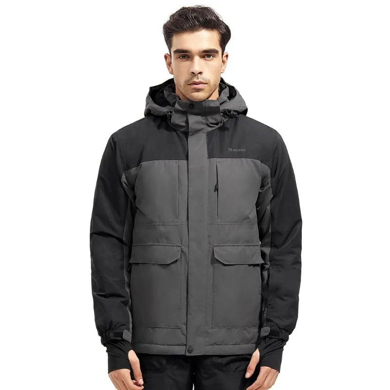 TRACK Men's Warm Waterproof Snow Ski Jacket sold by Freesoldier product image thumbnail 2