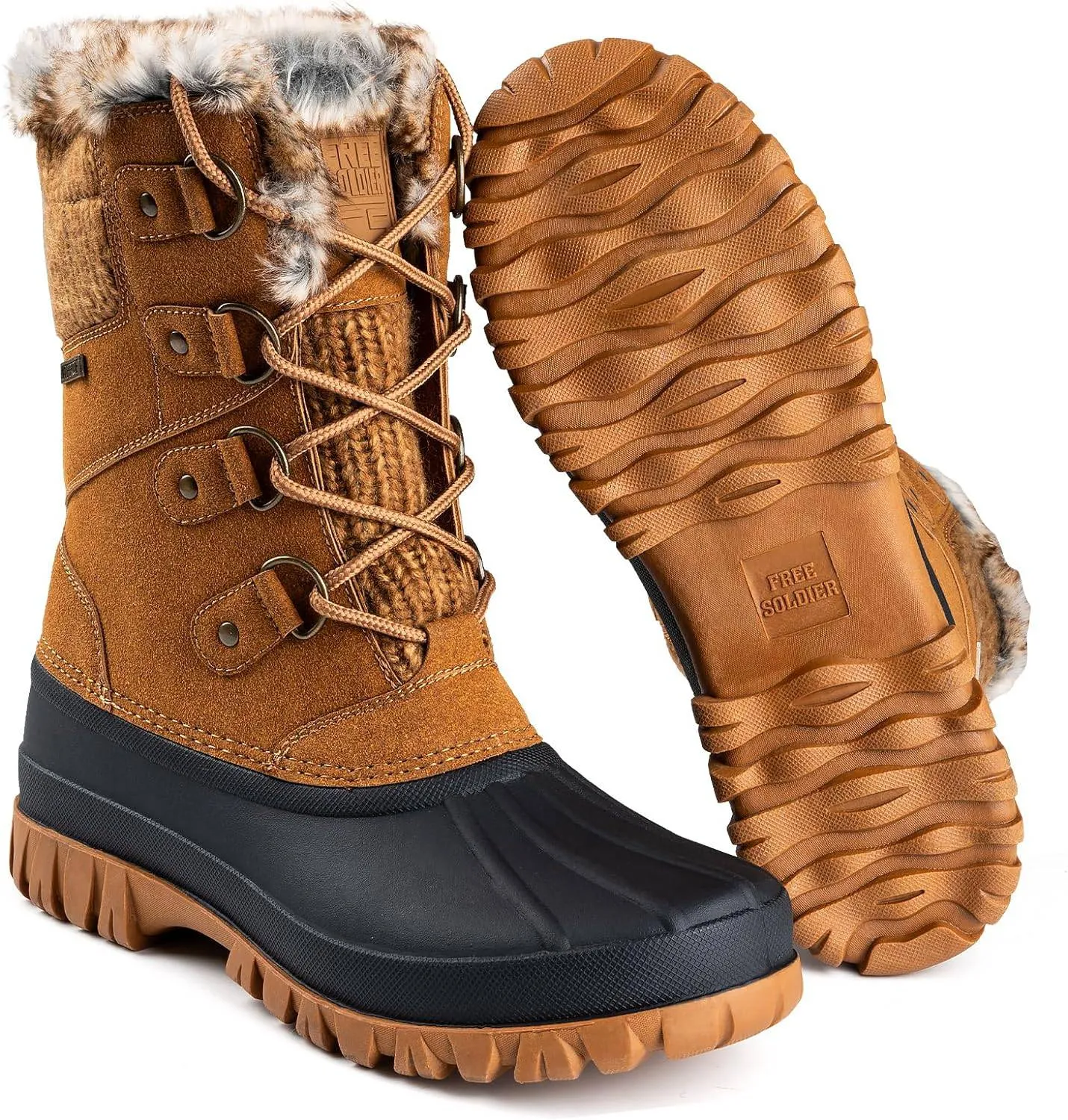 MARYJANE Women’s Waterproof Snow Hiking Boots sold by Freesoldier product image thumbnail 5