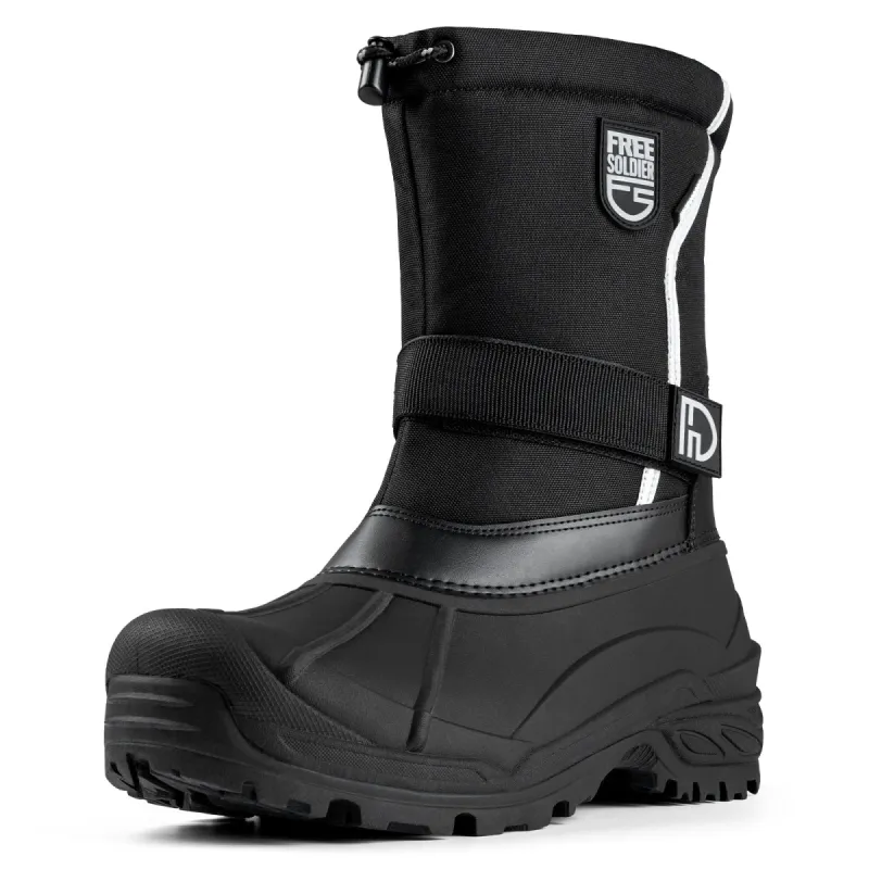 Men's Snow Boots with Removable Lining sold by Freesoldier
