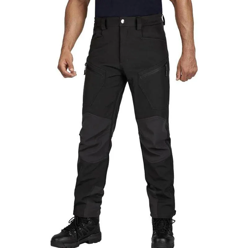 WHALE Men's Softshell Fleece Lined Snow Pants sold by Freesoldier