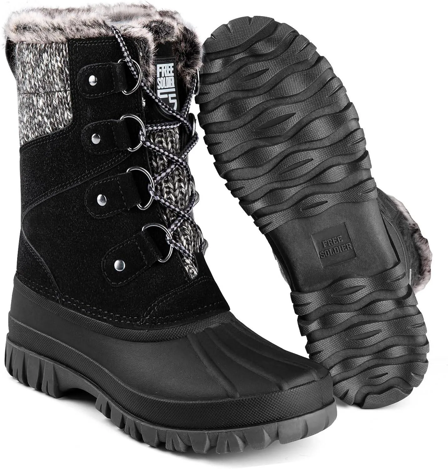 Women’s Waterproof Snow Hiking Boots 2 sold by Freesoldier product image thumbnail 5