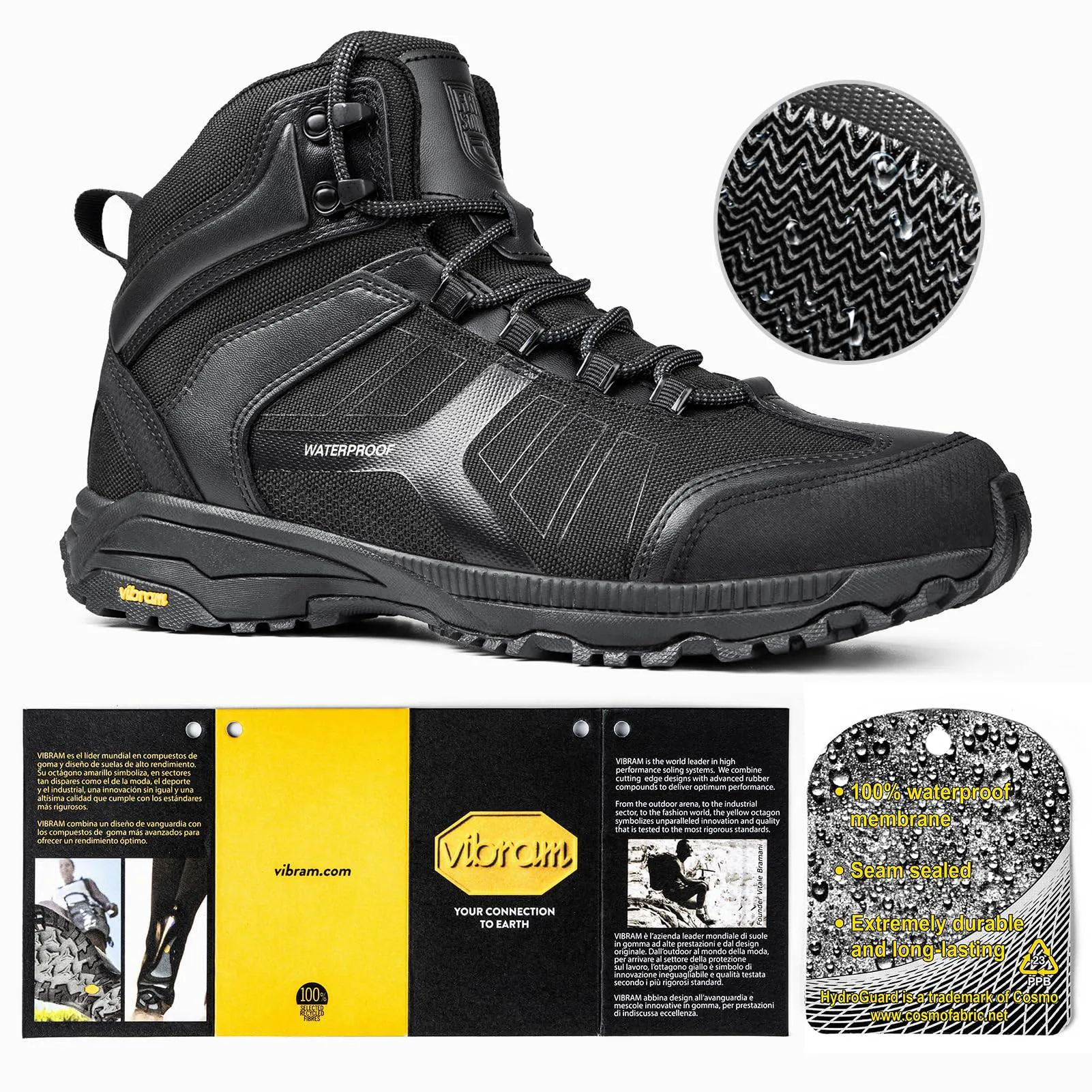 PANTHER 4.6" Men’s Waterproof Hiking Boots sold by Freesoldier product image thumbnail 4