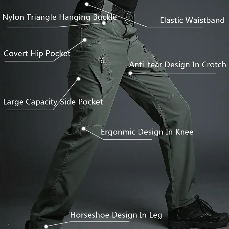 ARCHON IX9 Lightweight Quick Dry Tactical Pants sold by Freesoldier product image thumbnail 2