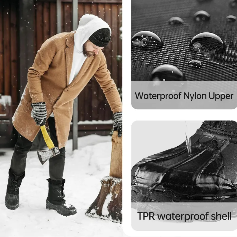 Lackwar Men’s Snow Work Boots sold by Freesoldier product image thumbnail 4