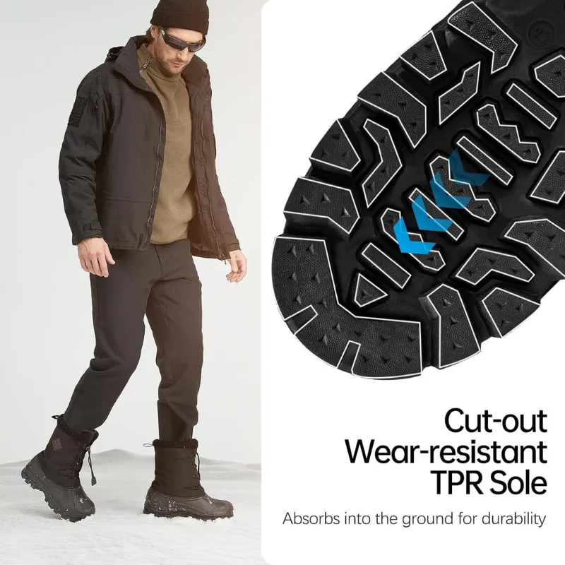Lackwar Men’s Snow Work Boots sold by Freesoldier product image thumbnail 3