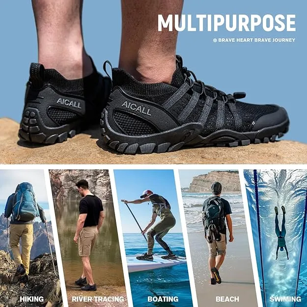 Men's Quick Dry Outdoor Barefoot Aqua Beach Walking Shoes sold by Freesoldier product image thumbnail 4