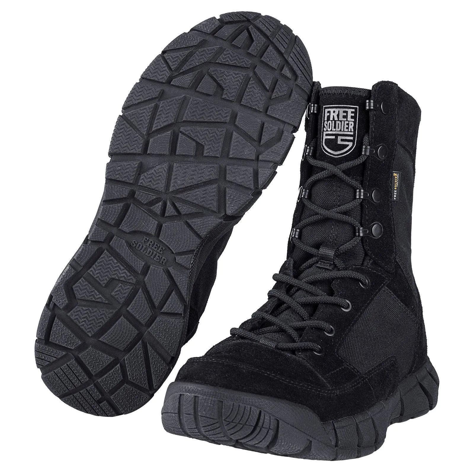 8-Inch Ultra-Lightweight Side Zip Military Work Boots sold by Freesoldier product image thumbnail 4
