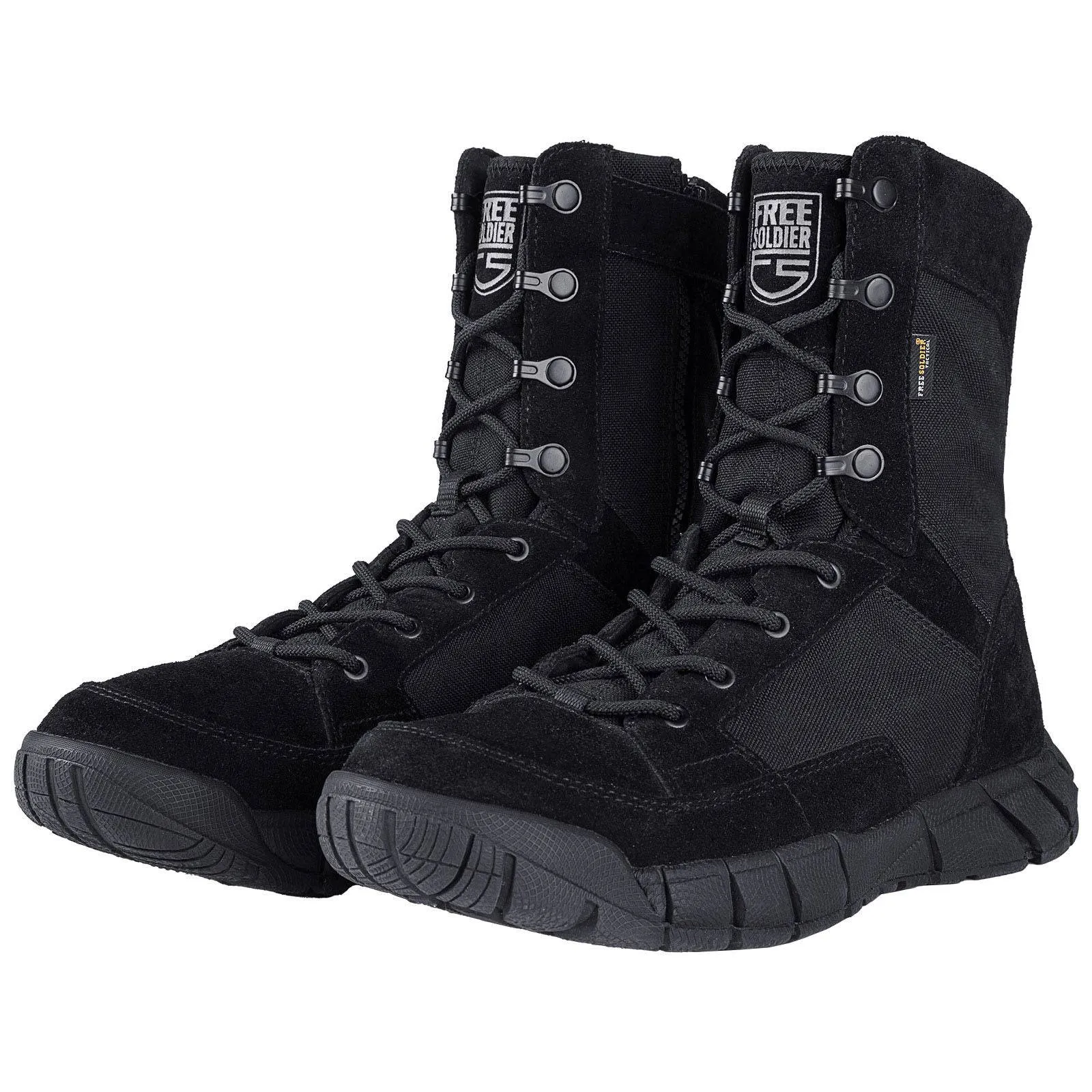 8-Inch Ultra-Lightweight Side Zip Military Work Boots sold by Freesoldier