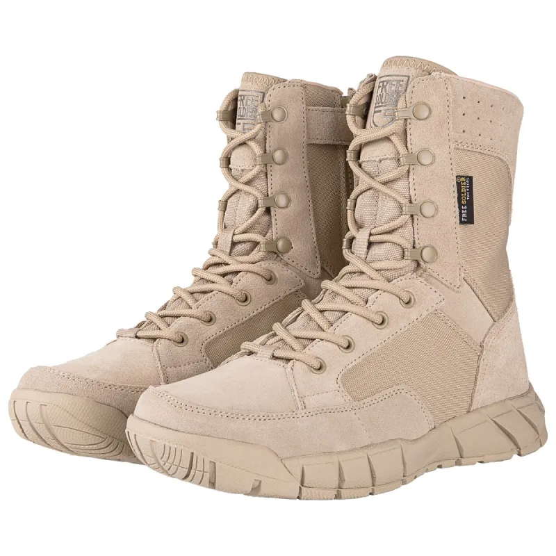 8-Inch Ultra-Lightweight Side Zip Military Work Boots sold by Freesoldier
