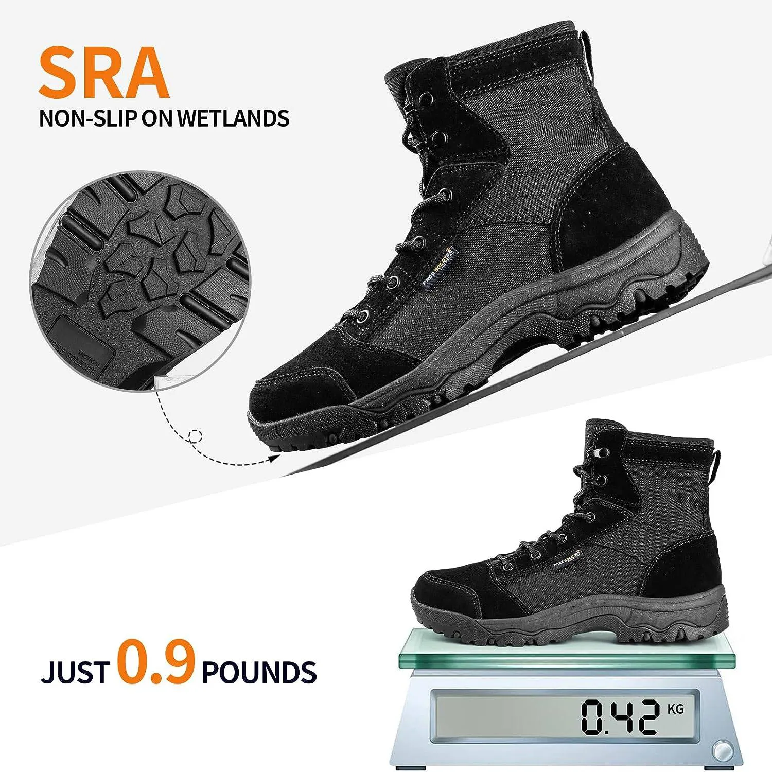 STORM I 6" Men’s Military Lightweight Tactical Boots sold by Freesoldier product image thumbnail 5