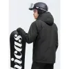 WHALE Men's Waterproof Warm Fleece Lined Ski Jacket sold by Freesoldier