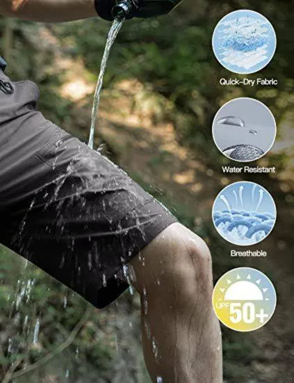 BLITZ Men's Quick Dry Tactical Shorts w/ Built-in Belt sold by Freesoldier product image thumbnail 5