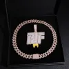 Full Iced Layered Custom Name Necklace sold by Ghetluxe