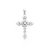 Moissanite Cross Pendant sold by Ghetluxe